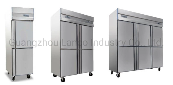 Stainless Steel Kitchen Undercounter Freezer / Workable Refrigerator / Bench Fridge