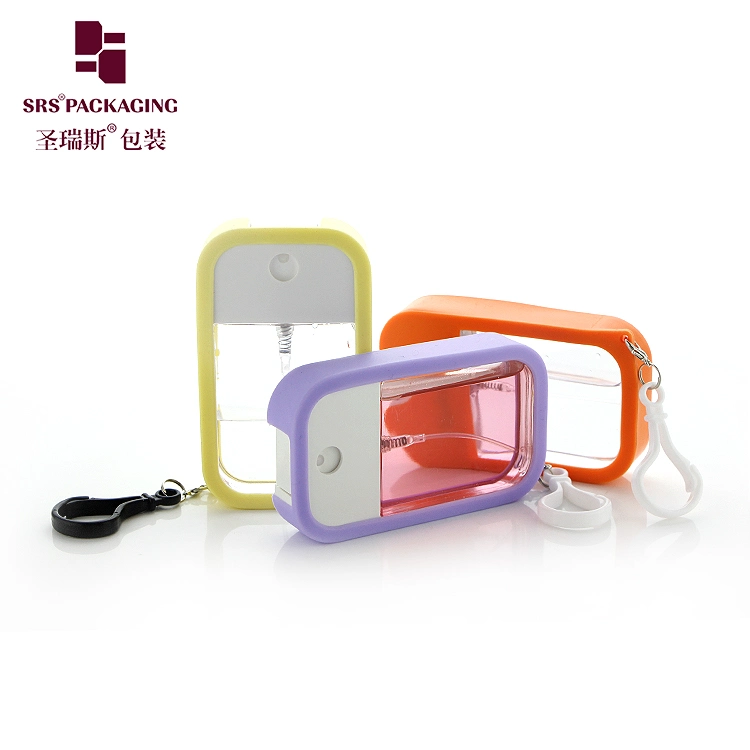 Hand Sanitizer Dispenser Bottle Phone Shape with Silicone Cases& Hanging Hook Hot Sale