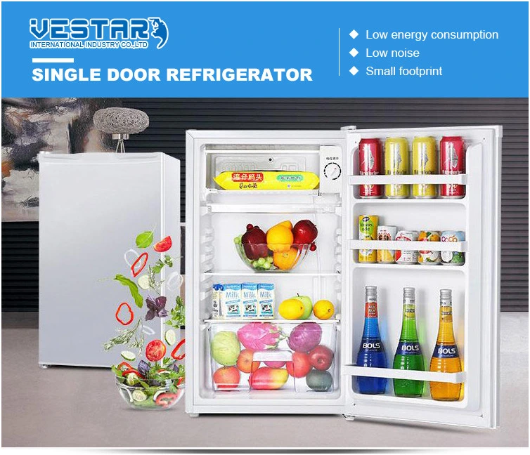 329L Silver Fridges Electric Double Door Home Refrigerator