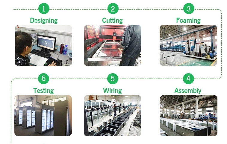 Fruit/Vegetable Display Cooler Refrigerator Equipment