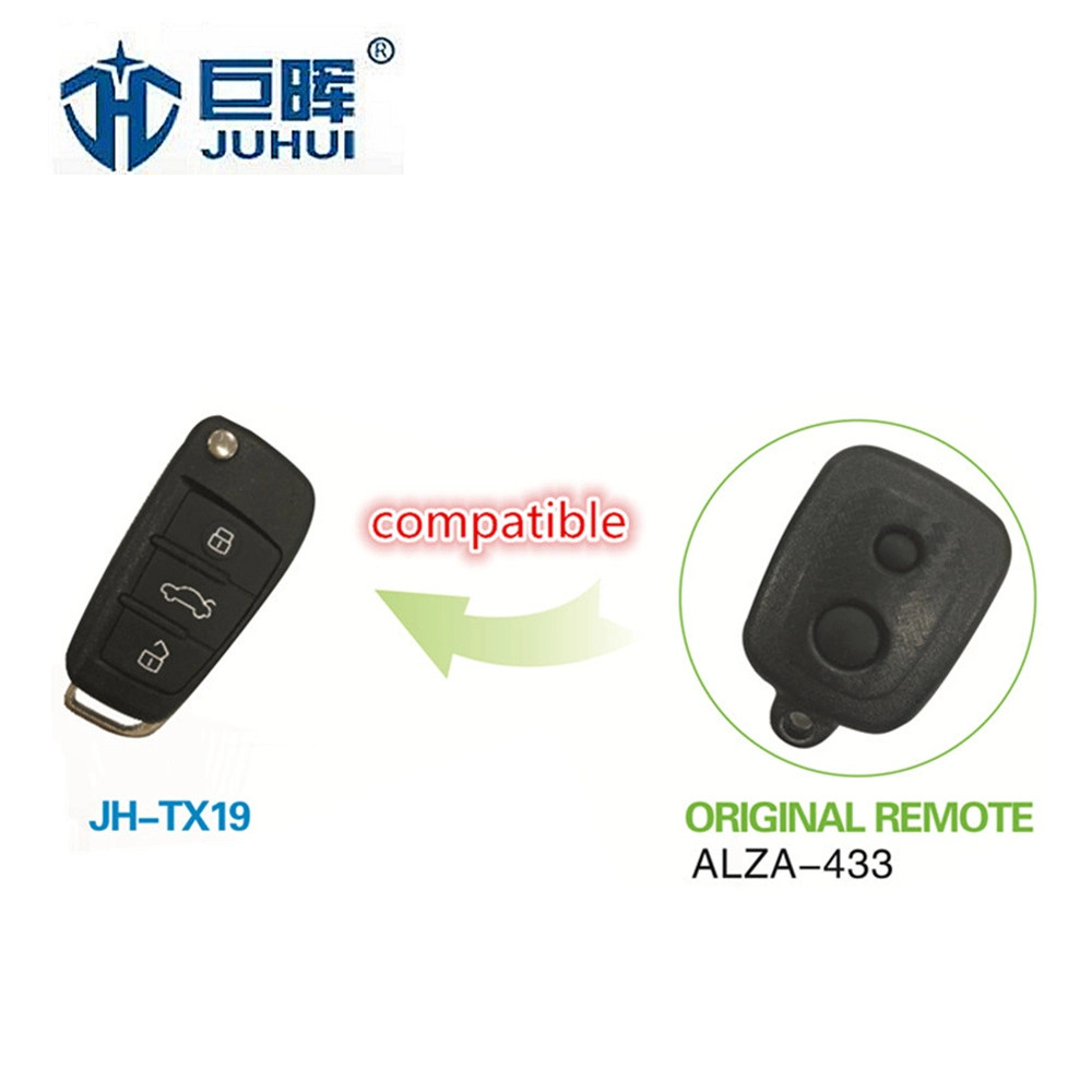 Universal Rolling Code Remote Control Compatible with Original Remote (ALZA-433/Proton)