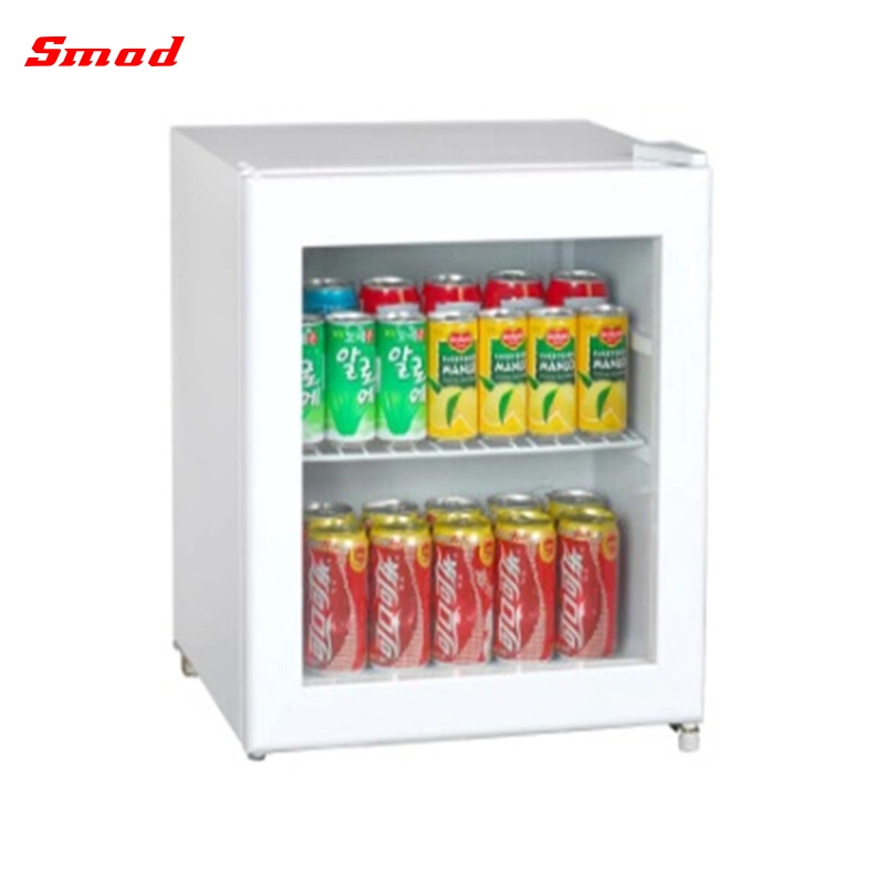 130L Beverage Cooler Commercial Small Mini Glass Door Fridge