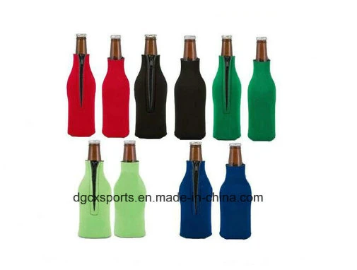 New Neoprene Wine Bottle Cooler with Zipper/Cooler Bag