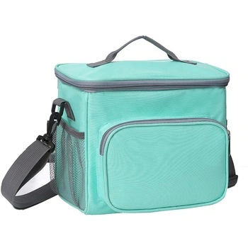 Large Bulk Fruit&Drinks Grocery Freezablefoldable Nylon Insulated Thermal Lunch Cooler Bags