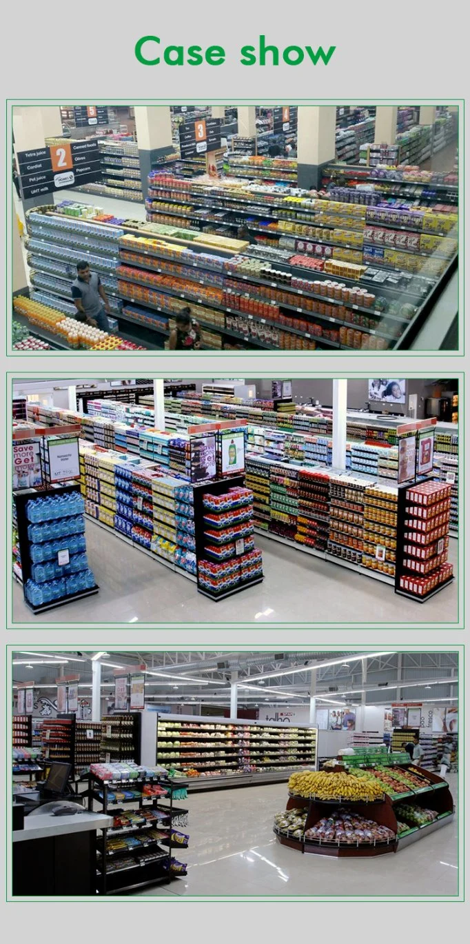 Grocery Store Shop Fitting Equipment Supermarket Display Shelves