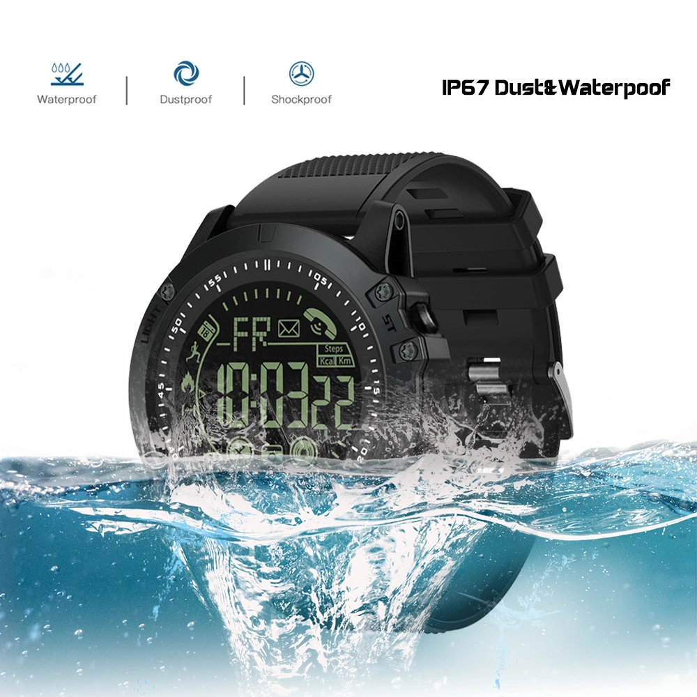 Bluetooth Remote Waterproof IP68 Pedometer Take Photo Ultra-Long Standby Sport Men Wrist Smart Watch