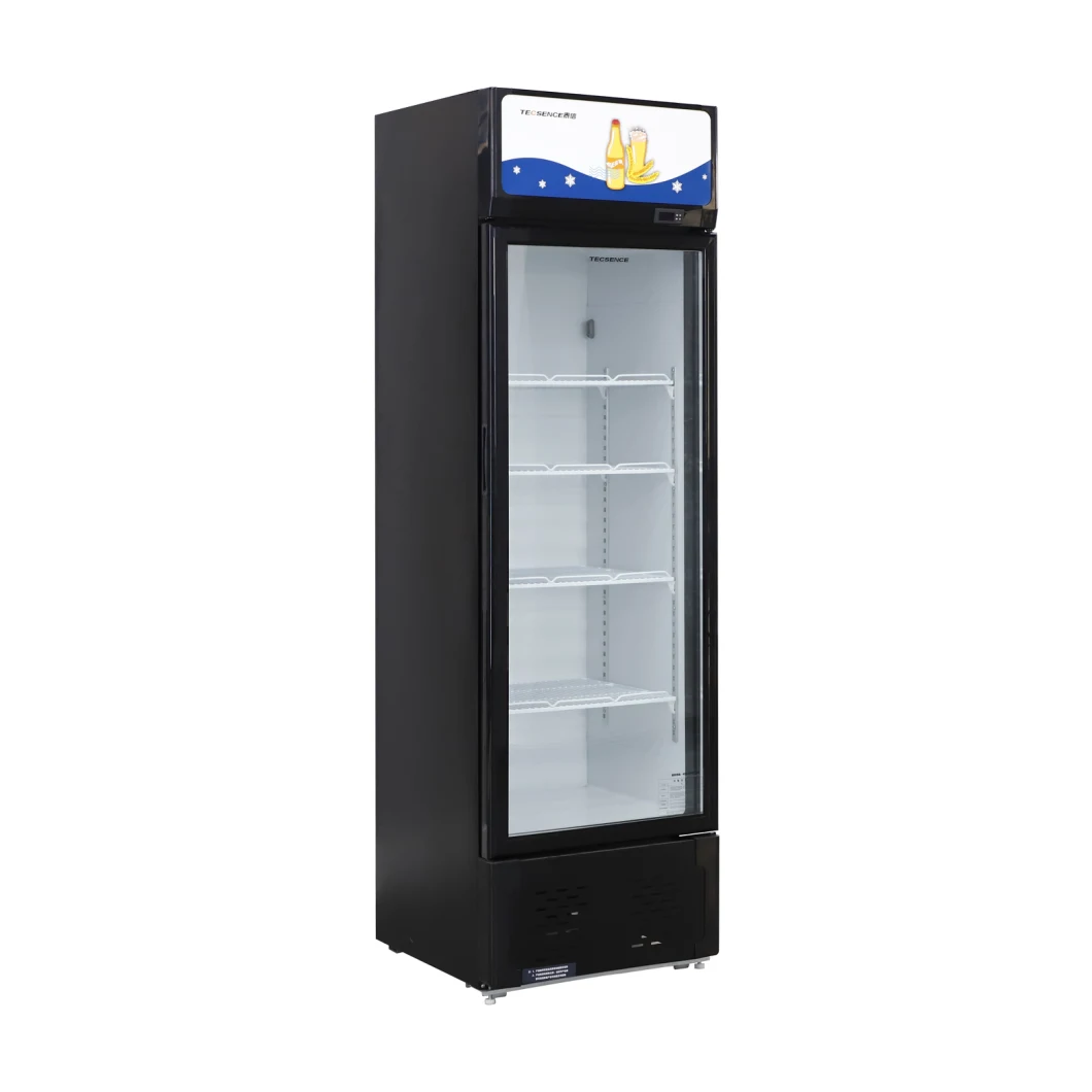 453L Supermarket Commercial Fridge Refrigerator Freezer Display Showcase with CB CE RoHS