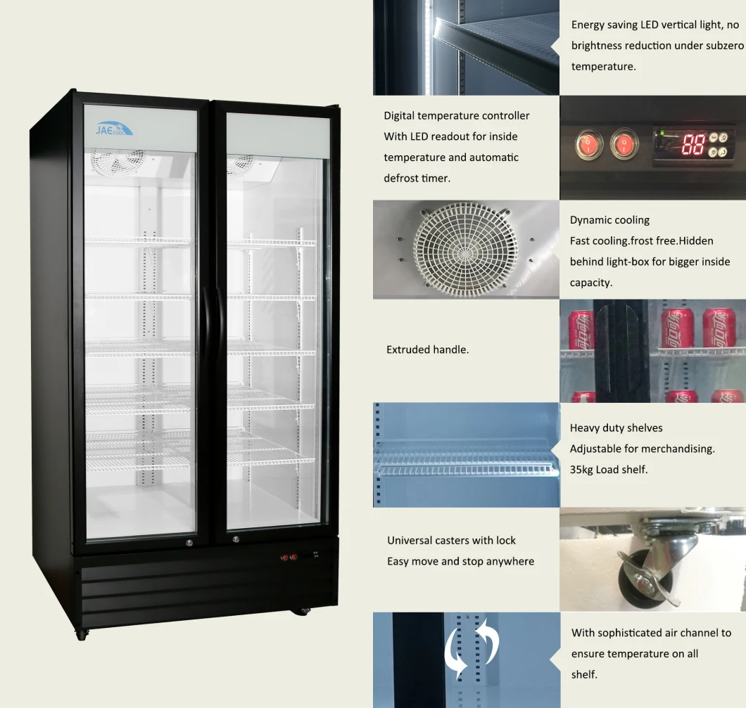 New Arrival Drinks Display Fridge for Beverage Cooler