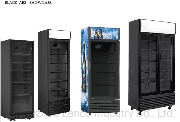 Glass Door Multi Usage Vertical Display Freezer for Supermarket Grocery