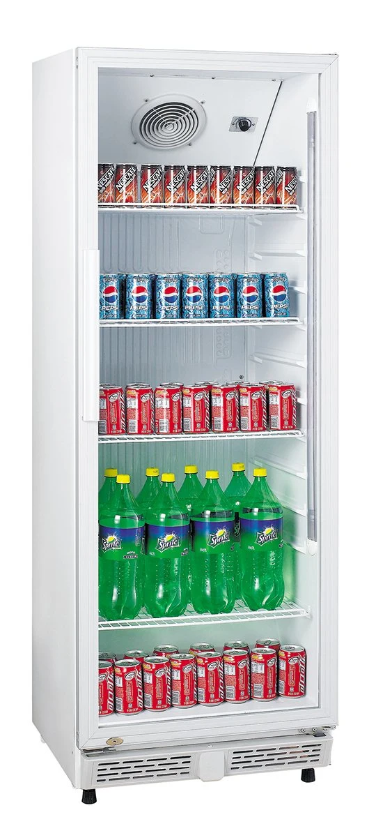 Cold Drink Refrigerator Vertical Display Fridge Glass Door Cooler  (LG-360XP)