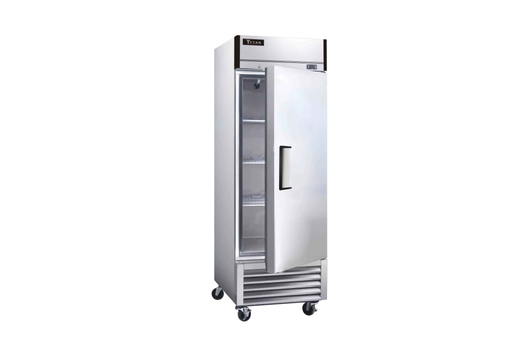 Darget Single Door Standing Commercial Sandwiche Salad Fridge Prep Table Fridge Upright Freezers