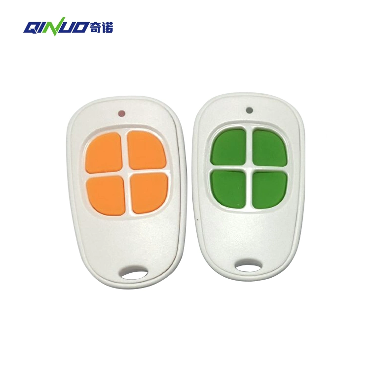 315/433MHz Metal Push Cover Universal RF Wireless Mini Remote Keyless Garage Door Universal Remote Control