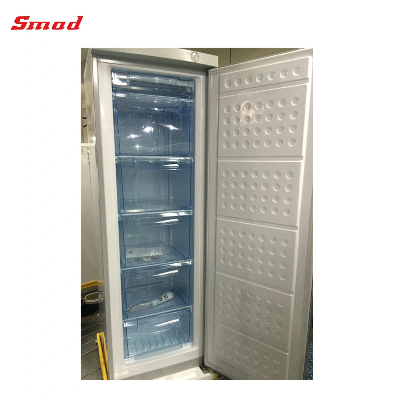 310 L Upright Freezer Aluminum Plate Evaporator Upright Deep Freezer