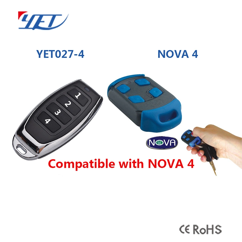 Centsys Centurion Nova Blue Gate Garage Remote Control Replacement Remote 433