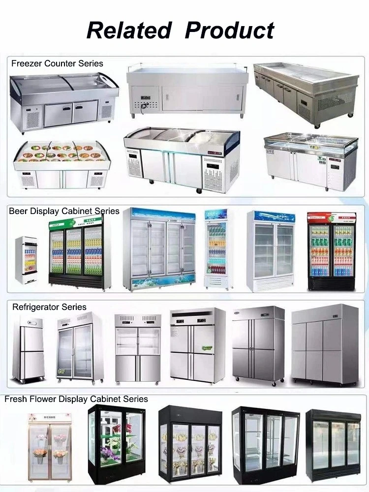 Commercial Fresh Keeping Display Fridge Salad Bar Refrigerator Under Counter Cooked Food Deli Fridge for Restaurant