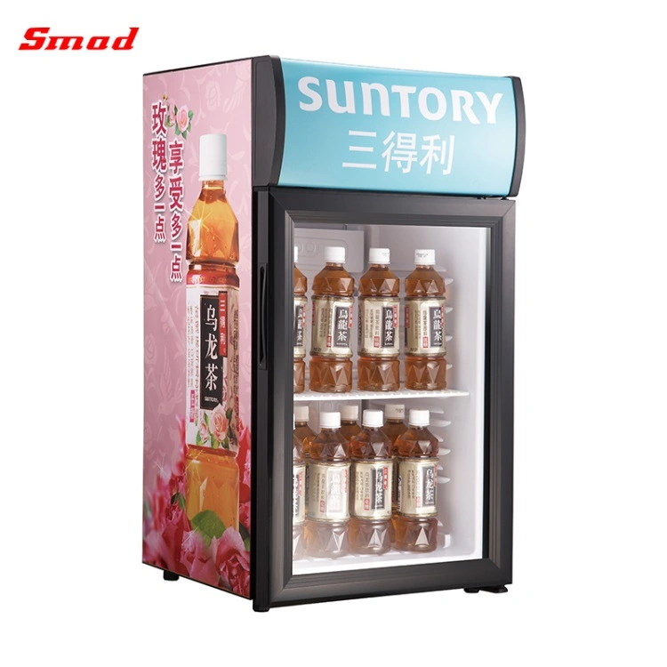 Refrigeration 98L Mini Glass Door Beverage Cooler / Chiller / Fridge ETL