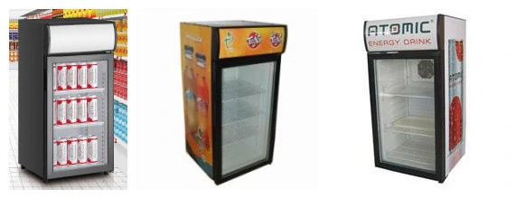 Display Counter Top Fridge Mini Fridge Beverage Cooler