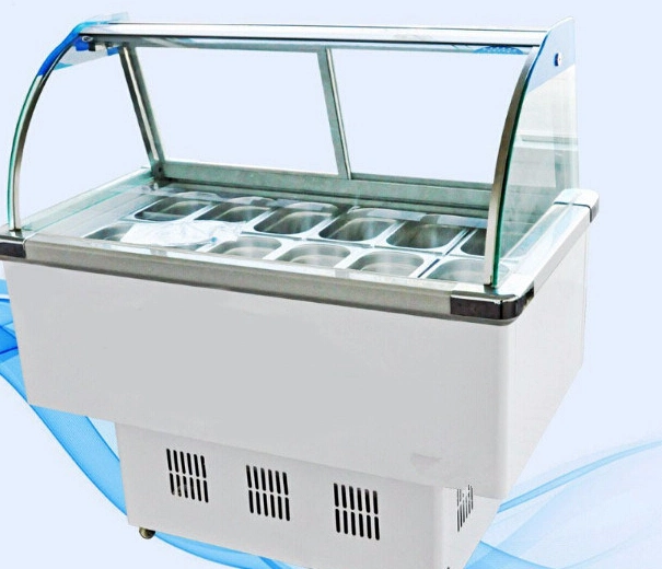 Compressor Ice Cream Display Freezer