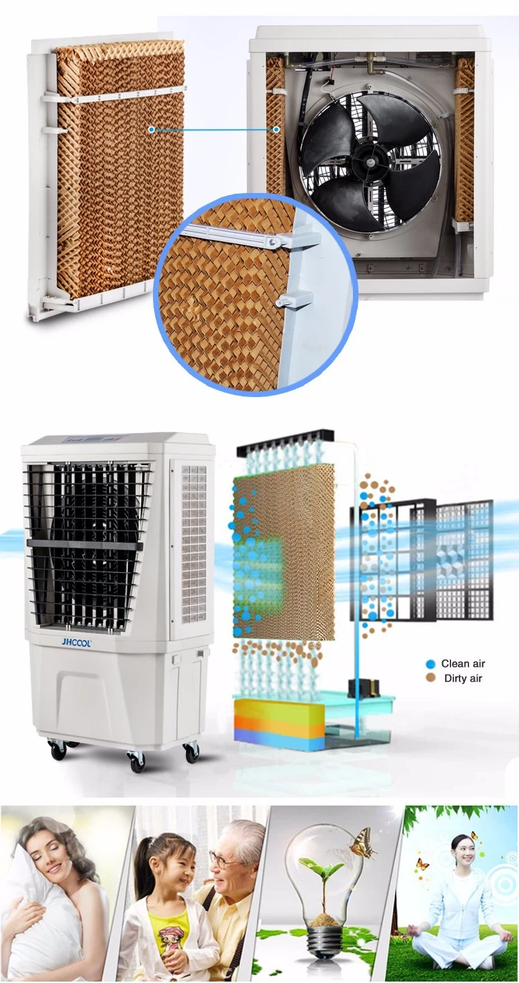 Compact Outdoor Natural Portable Air Coolers (JH165)