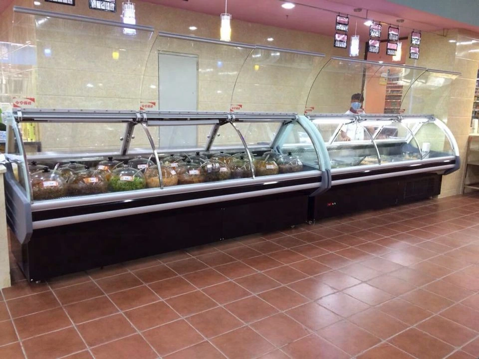 Supermarket Meat Display Freezer/Island Case/Supermarket Refrigeration Equipment