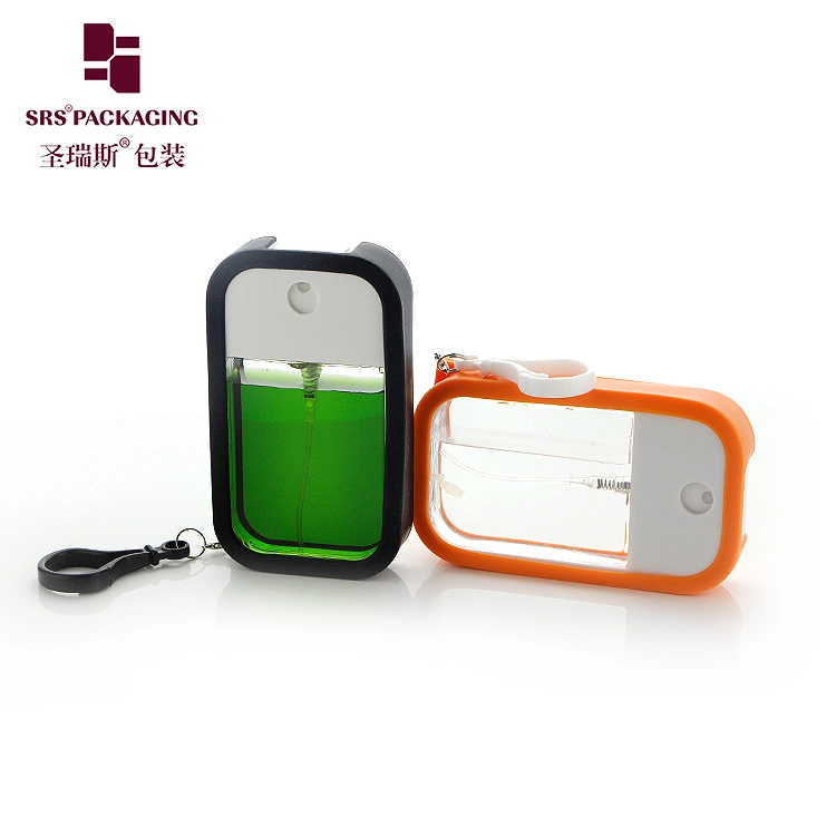 Hand Sanitizer Dispenser Bottle Phone Shape with Silicone Cases& Hanging Hook Hot Sale