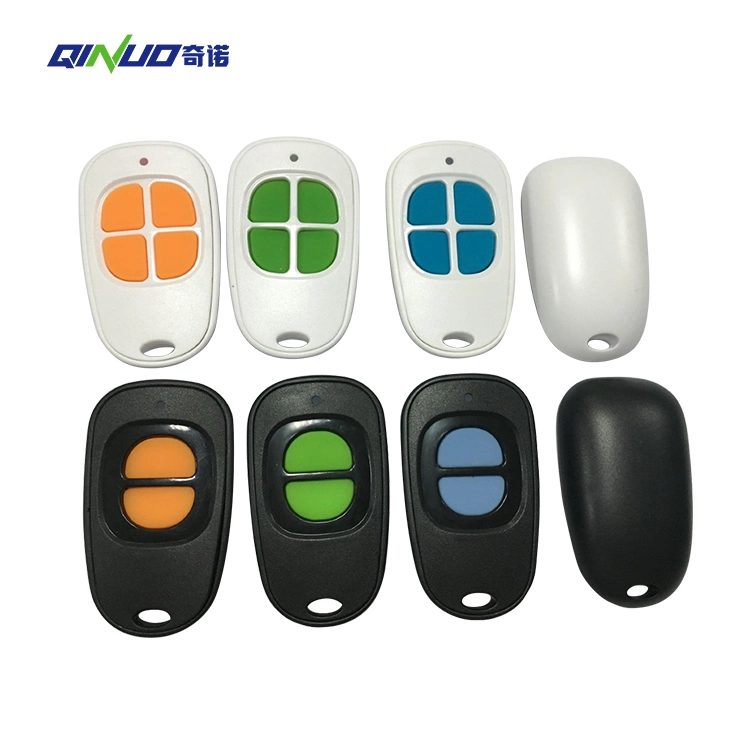 315/433MHz Metal Push Cover Universal RF Wireless Mini Remote Keyless Garage Door Universal Remote Control