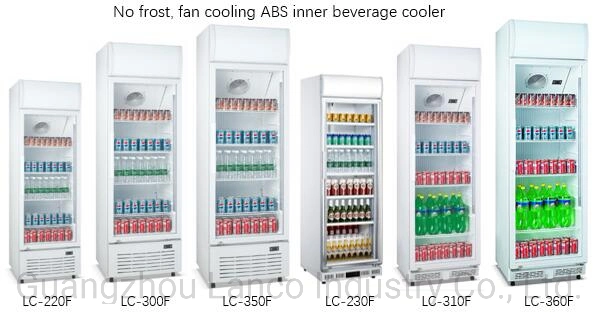 Glass Door Supermarket Merchandise Beer Showcase/Display Cooler/Beverage Refrigerator