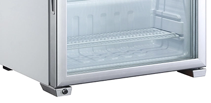 Smeta 99L Ice Cream Display Freezer Commercial Counter Top Gelato Freezer Display Case