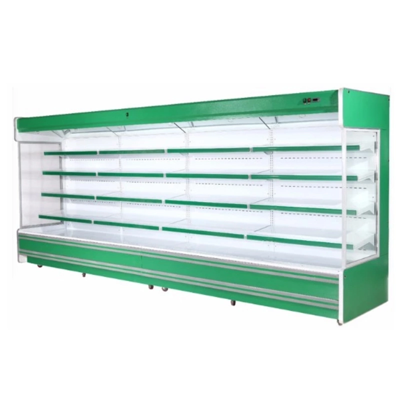 Supermarket Refrigeration Equipment Multideck Open Cooler/Air Curtain/ Upright Open Chiller for Drink