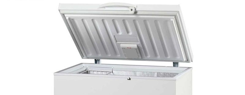 95L White Mini Single Solid Door Small Portable Deep Chest Freezer