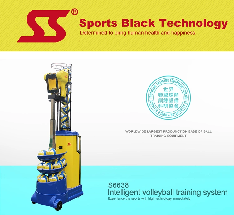 Smart Remote Control Professional Volleyball Training Shooting Machine From Factory