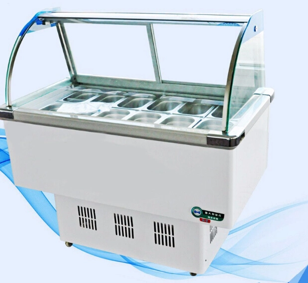 Compressor Ice Cream Display Freezer