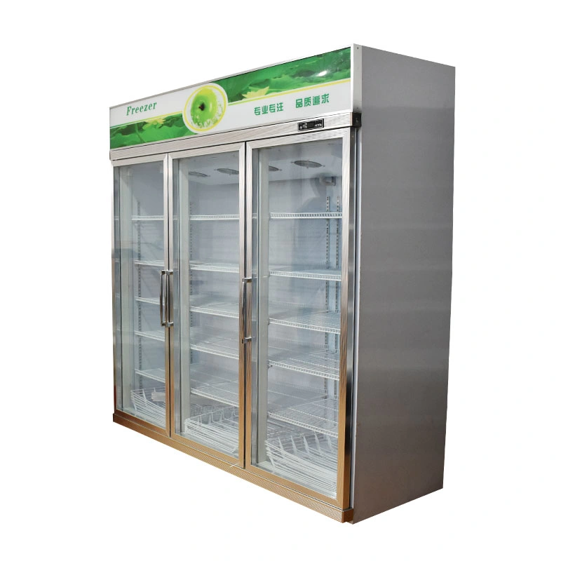 Pepsi Drinks Energy Food Cooler Display Vertical Freezer Beverage Showcase Refrigerator