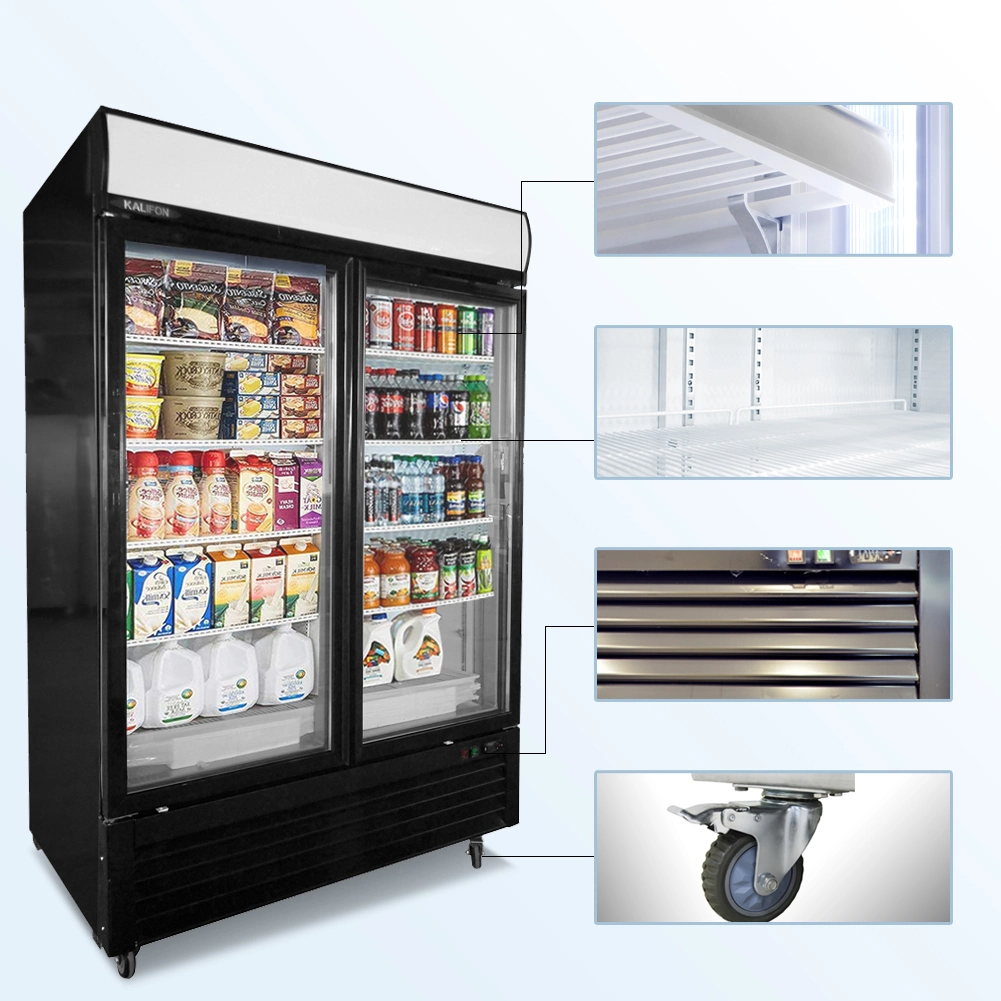 Darget Single Door Standing Commercial Sandwiche Salad Fridge Prep Table Fridge Upright Freezers