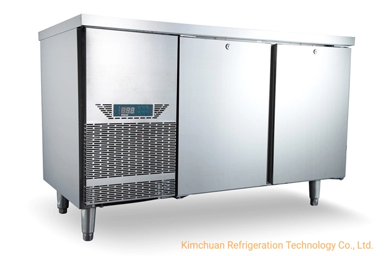 Drawer Workshop Chiller Refrigeration Equipment Counter Freezer Stainless Steel Cabinet Fridge