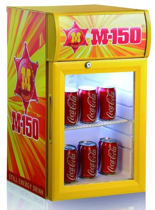 Mini Fridge with Glass Door for Beverage and Drink (JGA-SC21BY)