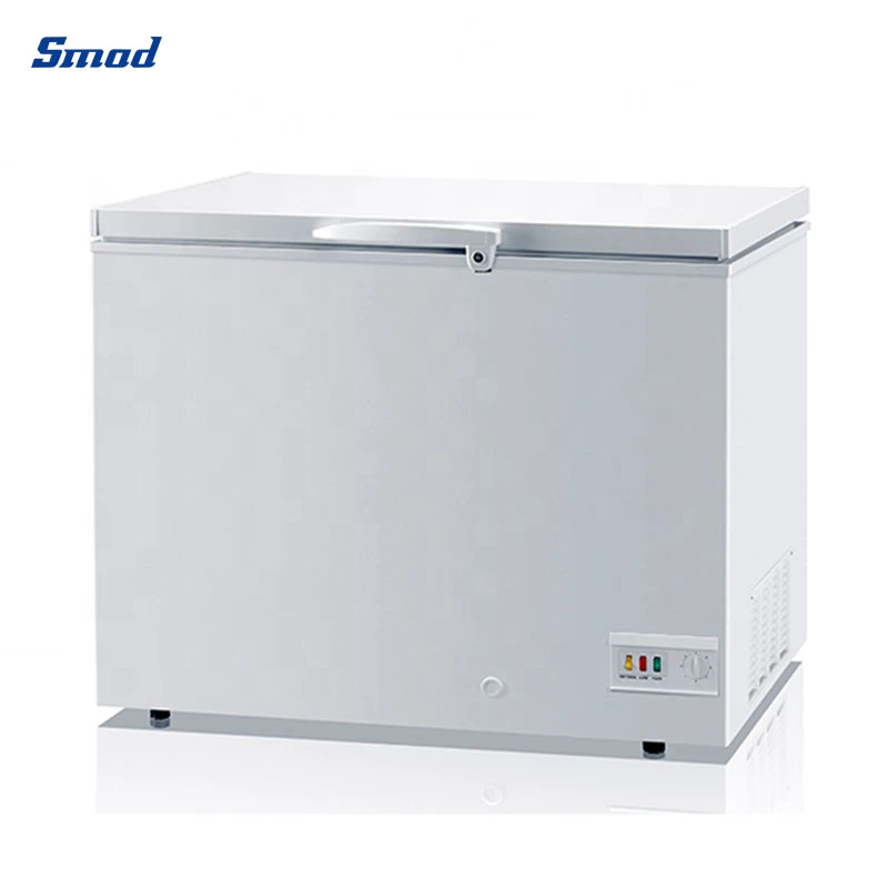 95L White Mini Single Solid Door Small Portable Deep Chest Freezer