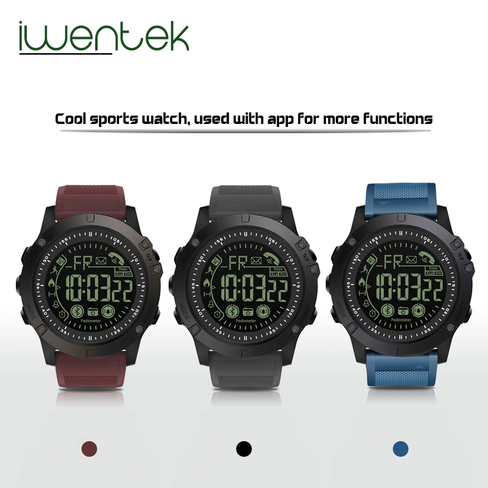 Bluetooth Remote Waterproof IP68 Pedometer Take Photo Ultra-Long Standby Sport Men Wrist Smart Watch