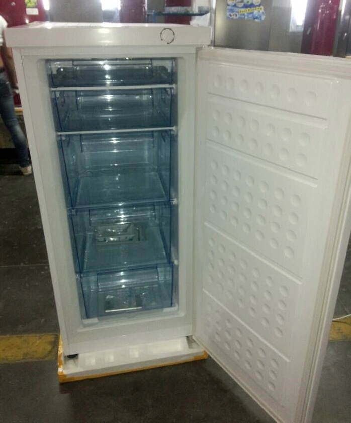 220L Upright Freezer Single Door Drawer Vertical Deep Freezer