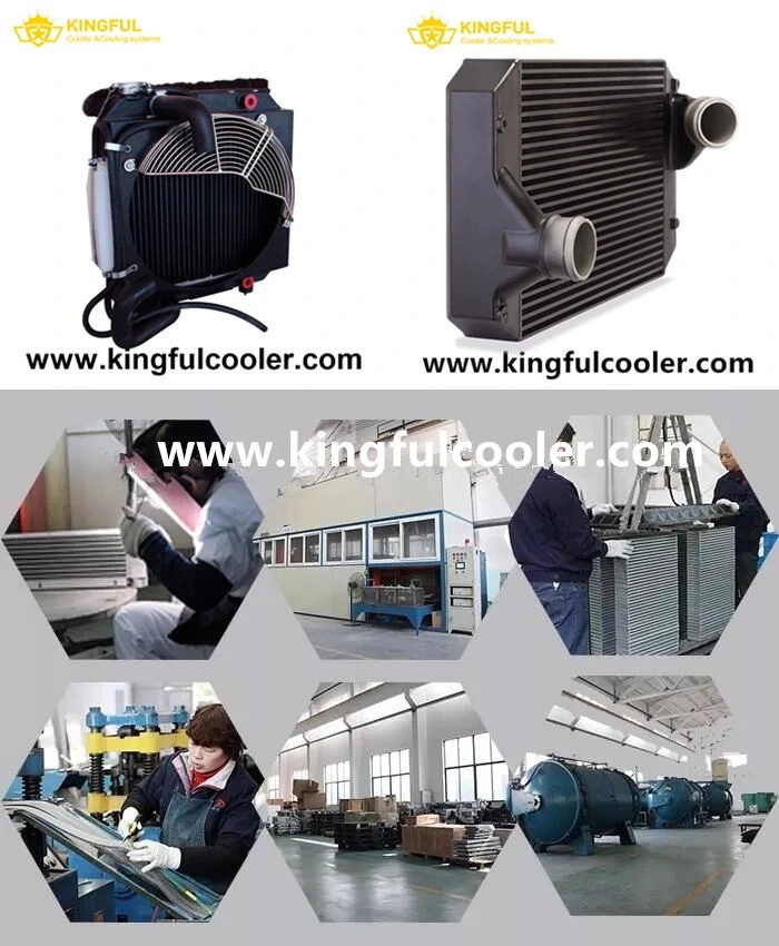 Excavator Spare Parts Cooling System Oil Cooler Hydraulic Oil Radiator Cooler Engine Cooler