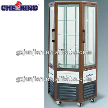 Refrigerated Cake Showcase / Rotating Cake Display Stand, Cake Showcase Cooler, Refrigerator Cake Showcase, Commerial Cake Cooler