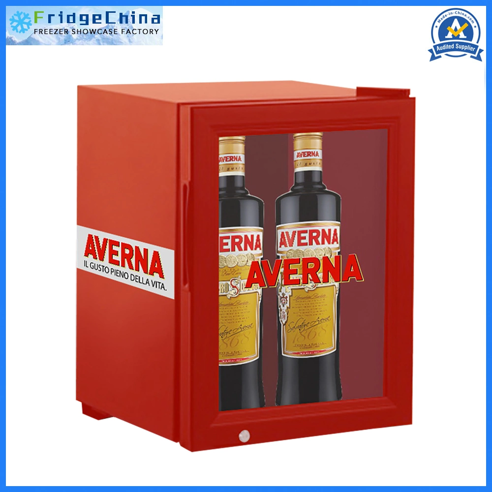 21L Glass Door Mini Fridge for Beverage