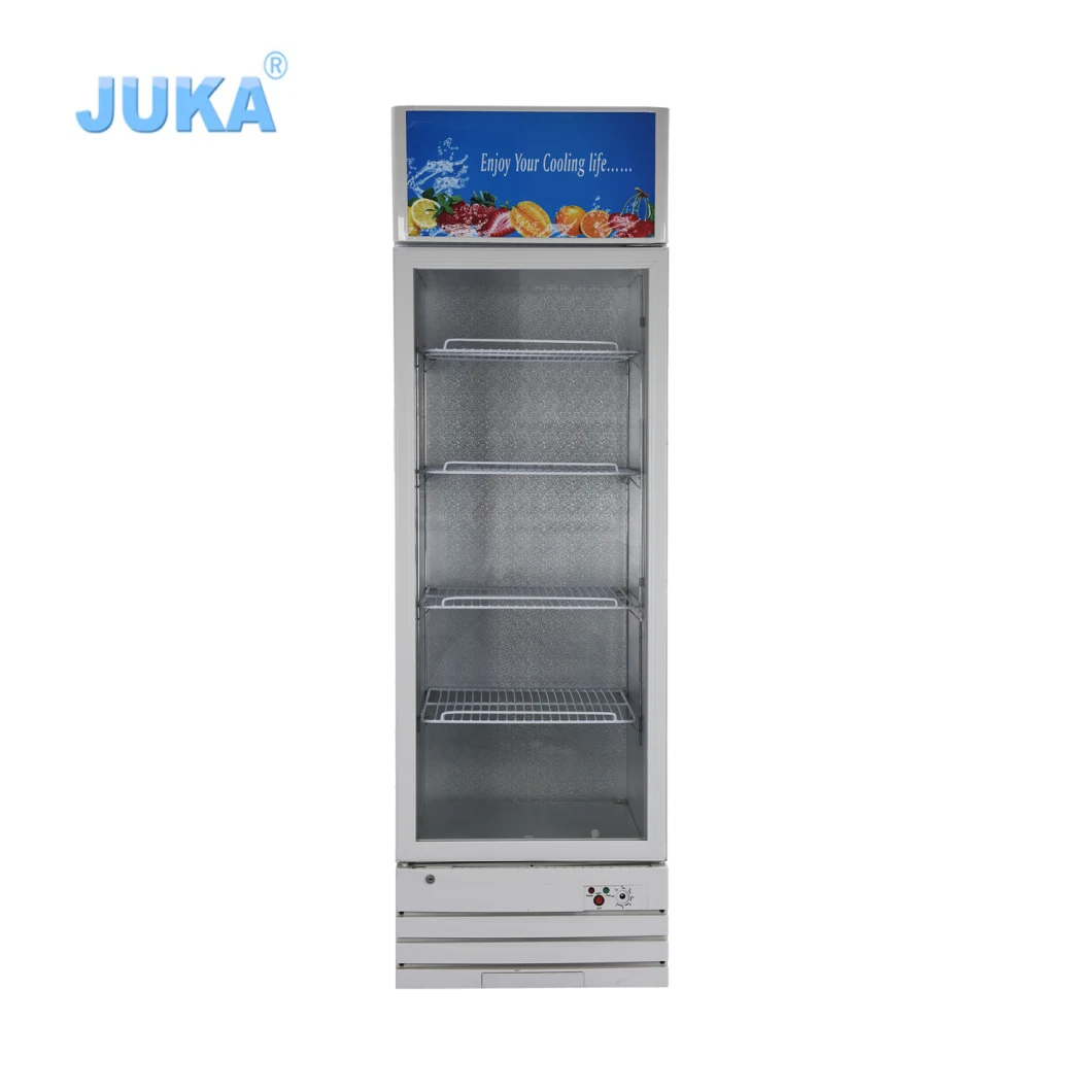 2021 New Type Juka 300L Solar DC Power Showcase Cooler