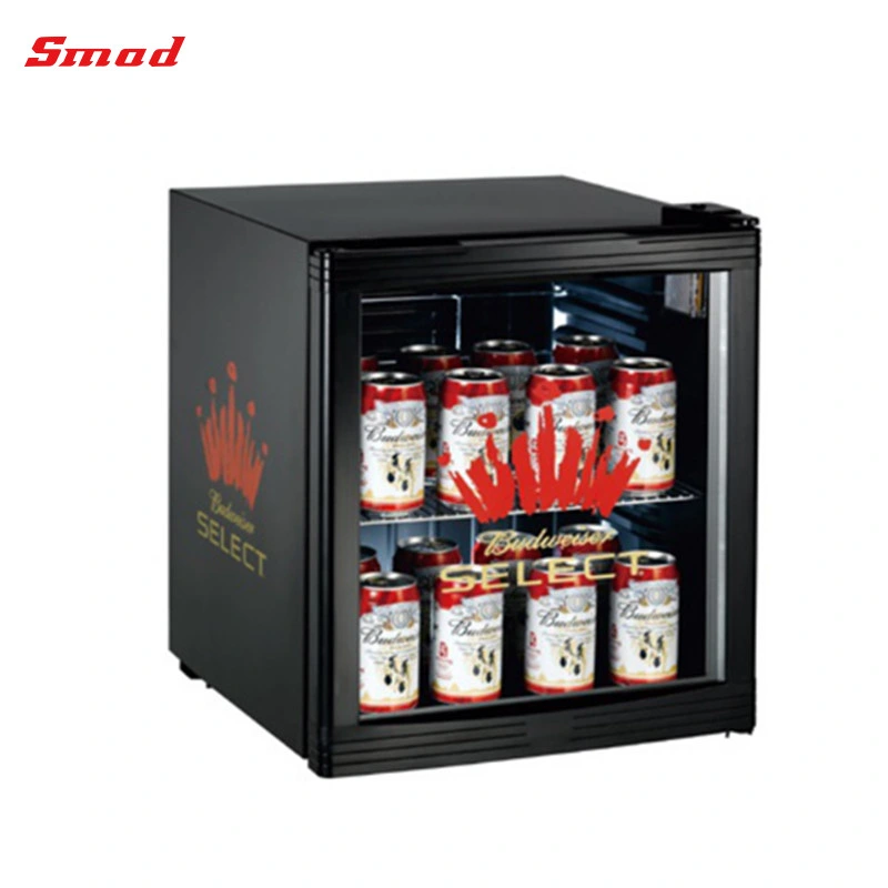 Mini Cooler Counter Mini Display Fridge with Lamp