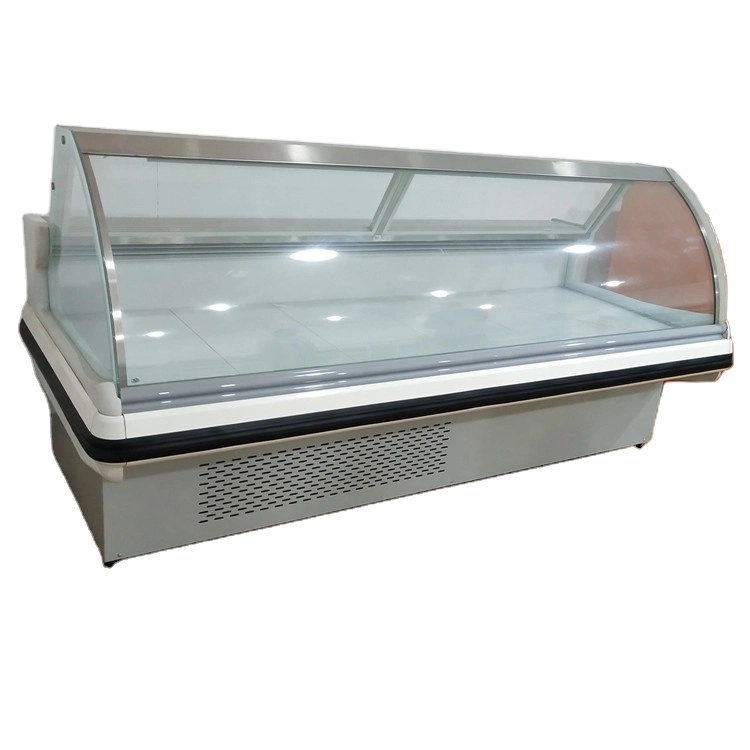 Supermarket Open Top Deli Showcase Cooler with Danfoss Compressor