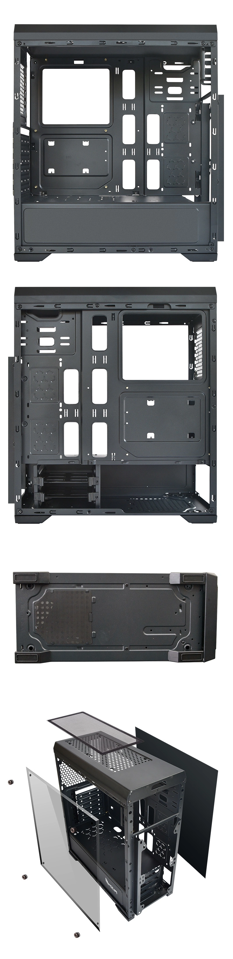 A63 Aluminium Case Mini PC Itx Small Computer Case