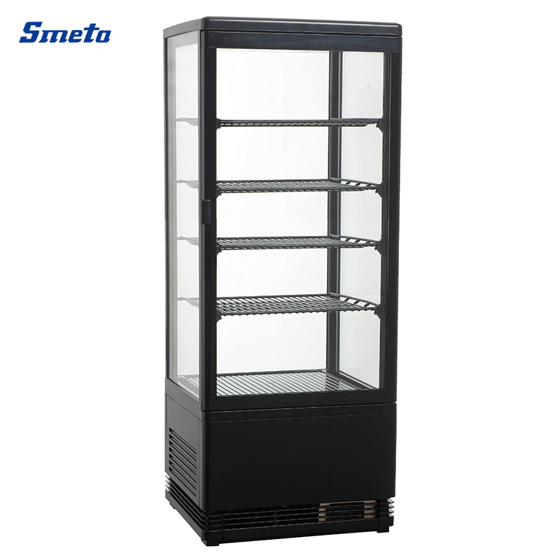 Smeta Glass Refrigerator Commercial Auto Defrost Cake Display Fridge