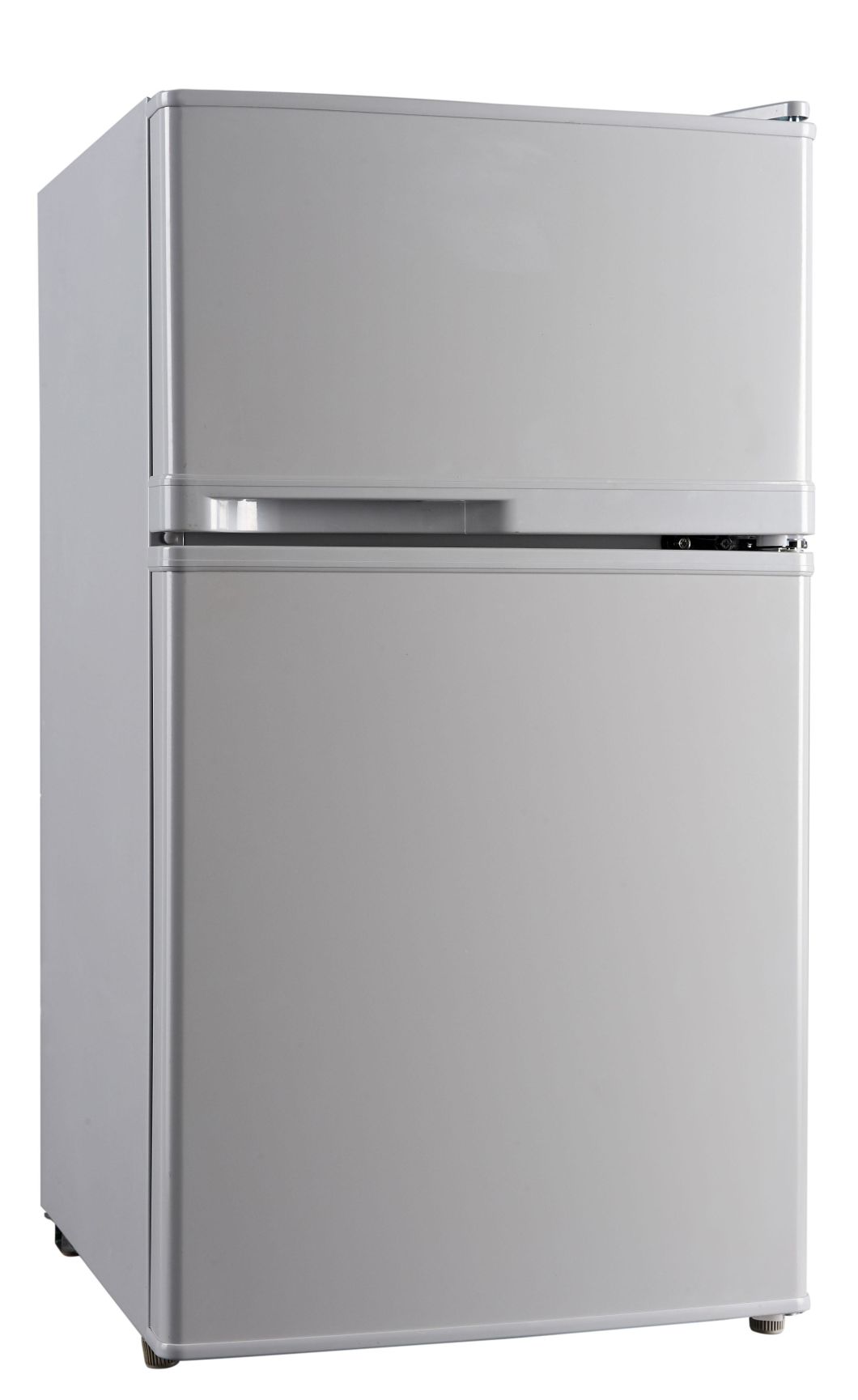 108L Small Double Door Top Freezer Fridge Home Refrigerator