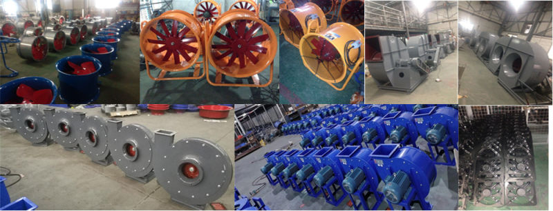 220V/380V Axial Ventilating Fan 500mm Cylinder Flow Fan