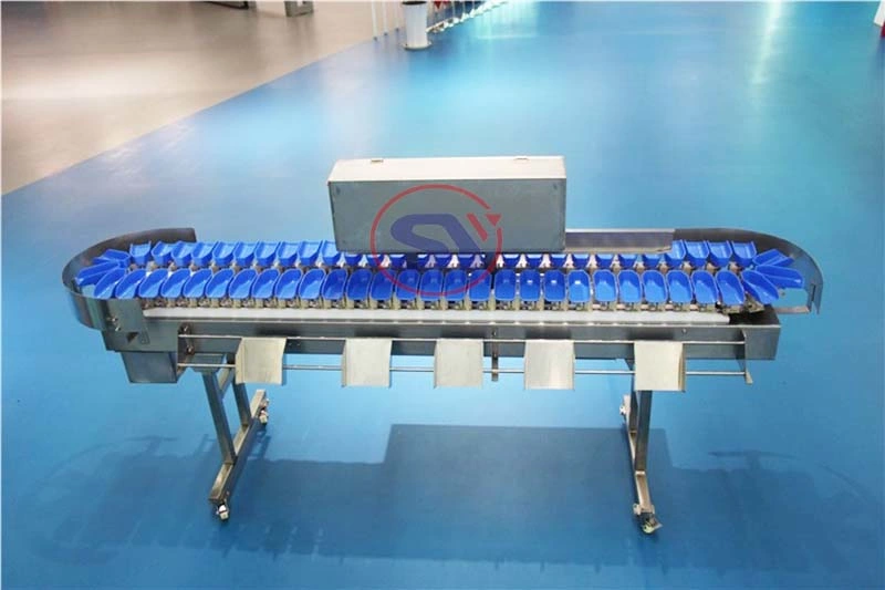 Turntable Automatic Weight Classifier Sorter for Checking Nuts Fruit by Weighing